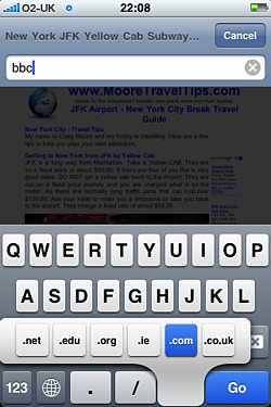 iPhone Apple mobile safari internet browsing tips