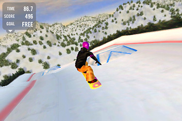 play crazy snowboard