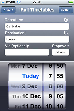 iRail UK and Europe Railway Timetable app iphone review,iRail app iphone review,iRail app,iRail app iphone,iRail app review