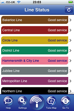 Tube Timetable