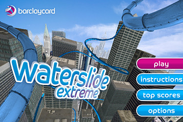 iPhone  Waterslide Extreme game app review for the iphone