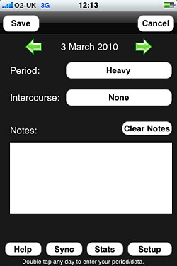 Free Menstrual Calendar for the iphone,Menstrual Calendar,Menstrual Calendar iphone